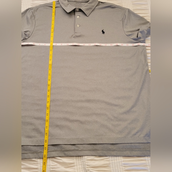 Ralph Lauren Pima Soft Grey Polo Shirt Size XL NWOT - Picture 11 of 11